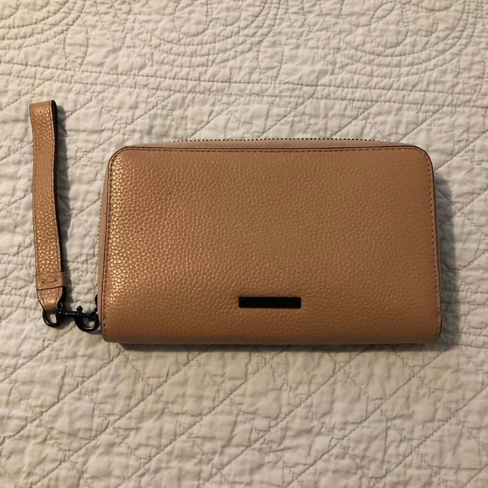 Rebecca Minkoff leather wristlet wallet. - Picture 2 of 6